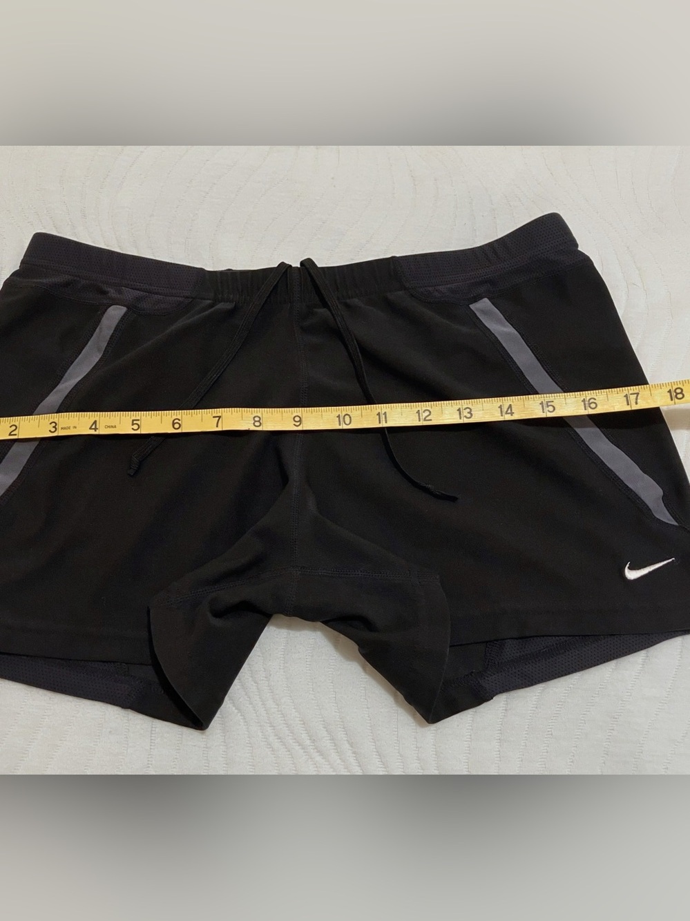 Womens Nike Black/Gray Athletic Shorts